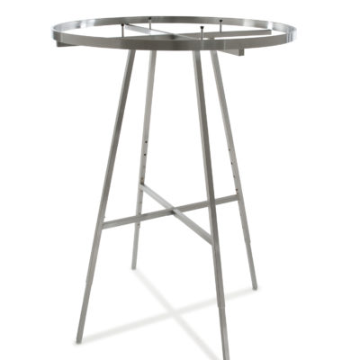 42" dia Round Folding Rack w/ Rectangular Tubing