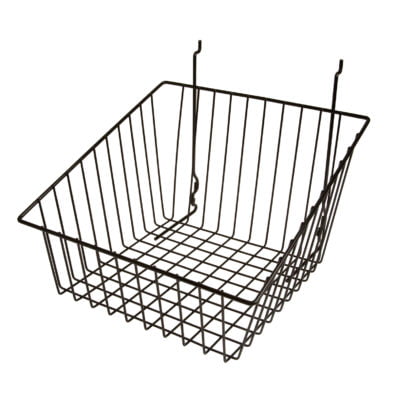 12"W x 12"D x 8"H Sloped Front Basket