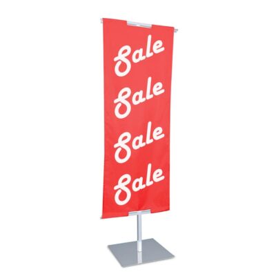 Adjustable Floor Standing Banner Displayer
