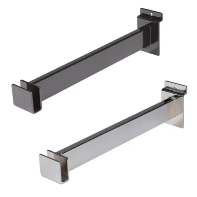 Slatwall Bracket for 1/2'' X 1/2'' Rectangular Tubing