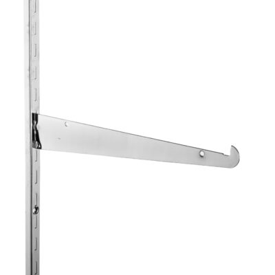 Showcase Bracket w. Locking Nut (fits 1/2” Slot, 1” OC Wall Standards)