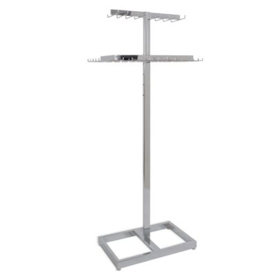 2-Tier Adjustable Rectangular Belt Rack