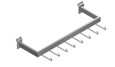 Slatwall Belt/Tie Bar