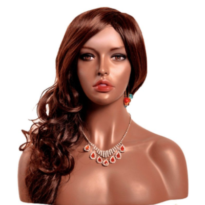 Realistic Female Mannequin Heads with Shoulders