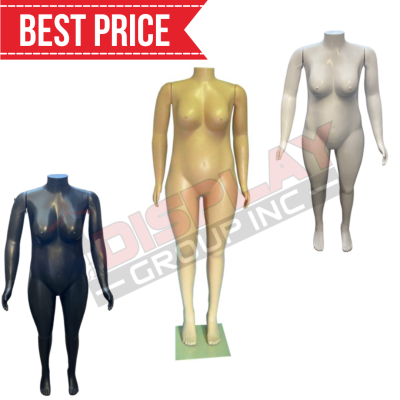 Plus Size, Female Straight Standing Brazilian Mannequin