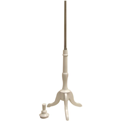 Wooden Tri-Pod Base White