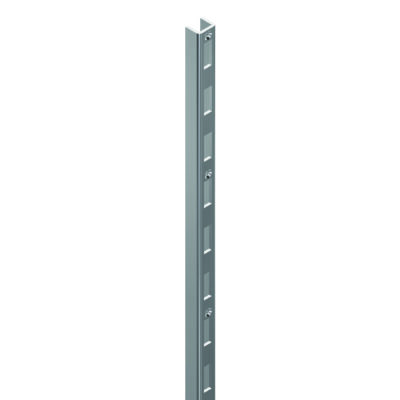 Heavy Duty Wide Slot Wall Standard, 1" Slot, 2" OC