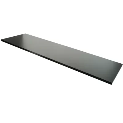 Black Melamine Shelves