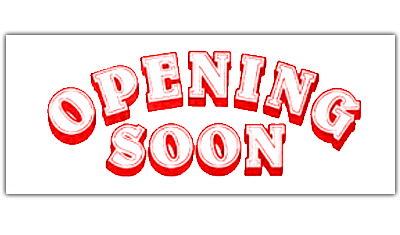 19'' x 50'', Opening Soon Indoor Banner Sign