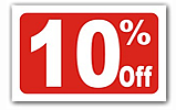 10% OFF, Discount Cards