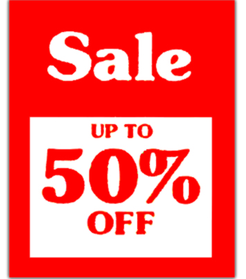 22" x 28", Sale up to 50% OFF Display Card