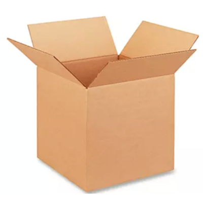 6'' x 6'' x 6'', NEW, Plain Corrugated Box