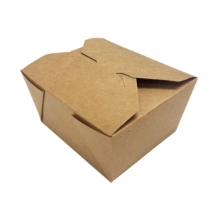 Paper Take Out Box Kraft #1 – 26oz – Carton of 400