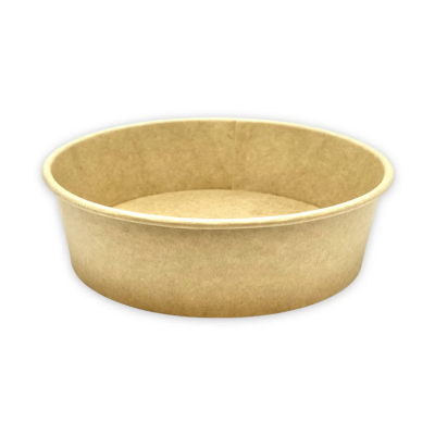 Paper Salad Bowl Kraft - 1100ml - Carton of 300