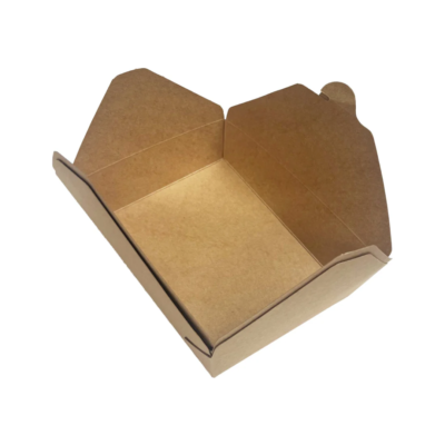 Paper Take Out Box Kraft #2 - 49oz - Carton of 200