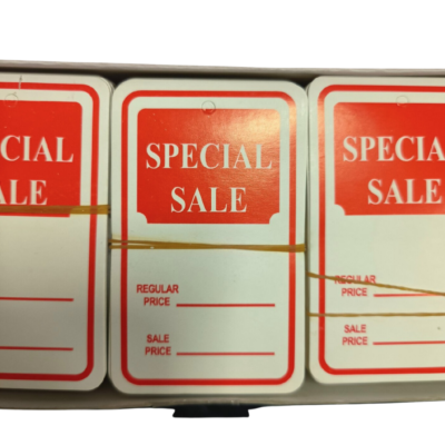 Price Tags Special Sale