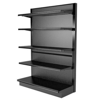 54'' High, Gondola Series - Antique White & Black