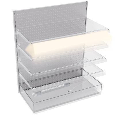 LED Under Shelf Lighting for 48'' Wide Gondola