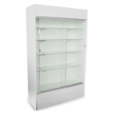 Wall Full Vision Showcase, White