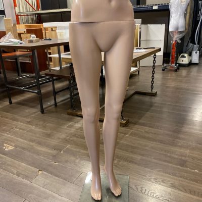 FEMALE LEG FORM WITH GLASS BASE