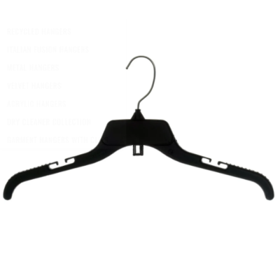 17" Economical Top Hanger, Black, Case of 150